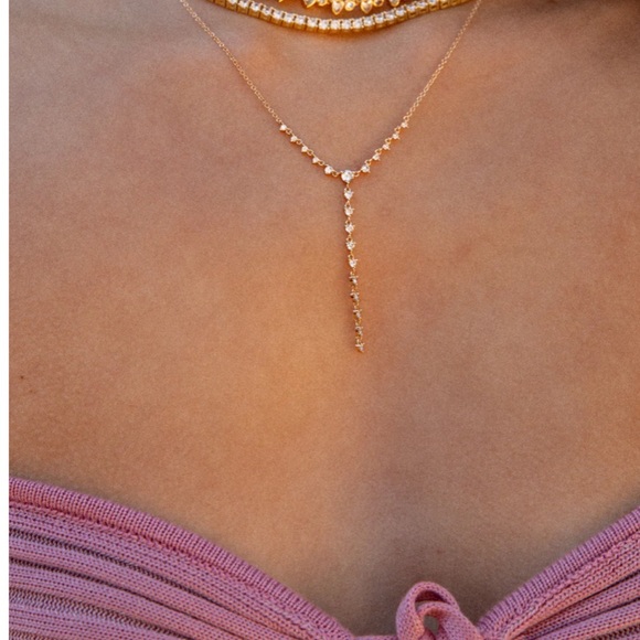 851 BELLA LARIAT NECKLACE - Picture 3 of 9